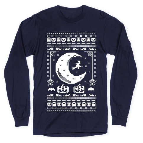 Ugly Halloween Sweater Longsleeve Tee